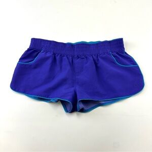 OP Ocean Pacific retro pull on sport short Size 11-13 indigo blue purple